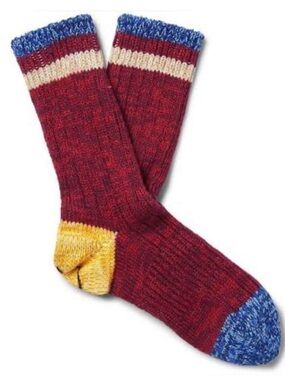 Kapital smiley knit socks